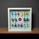 Displayrahmen für LEGO® Spielzeugautomat mit Minifiguren - ideas 21358 (Motiv 1)