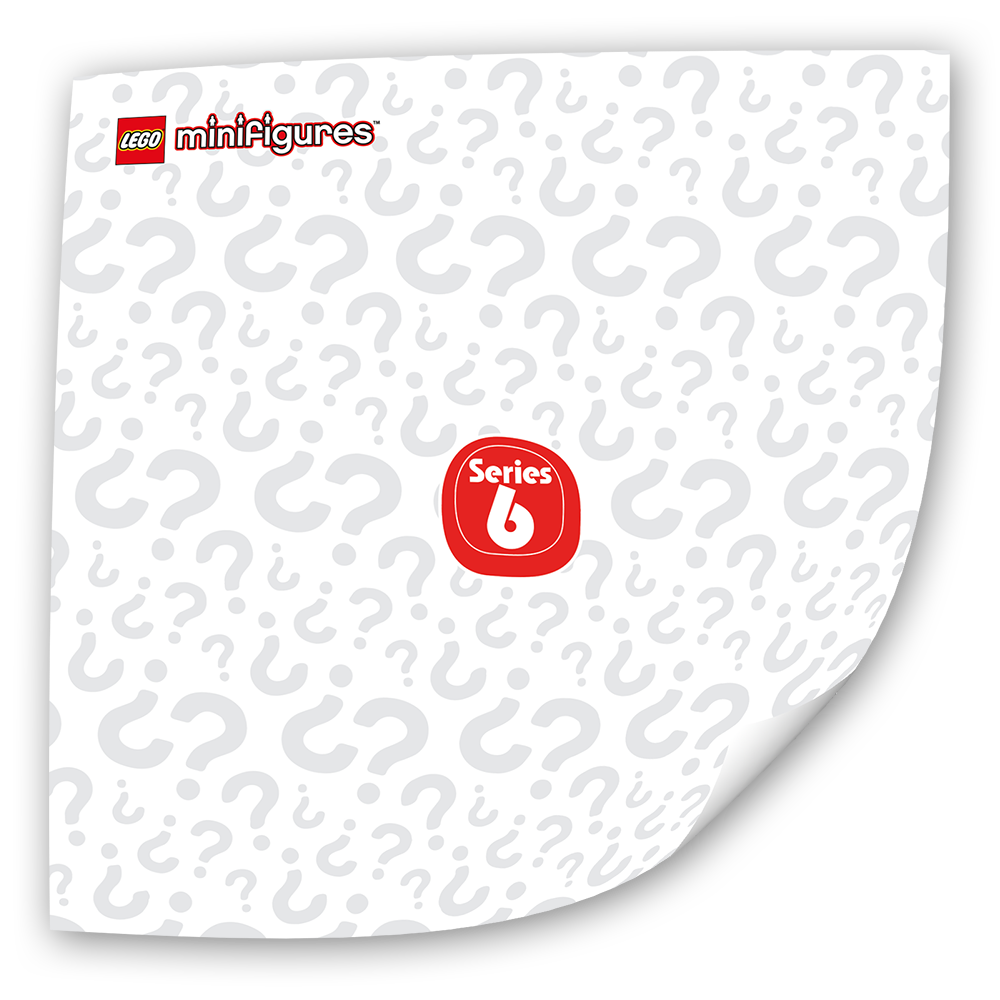 Fotoeinleger für Minifiguren Serie 6 (25x25 cm)
