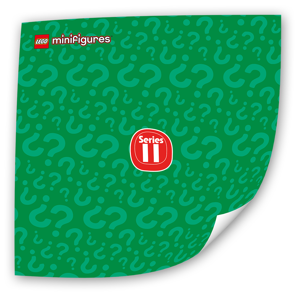 Fotoeinleger für Minifiguren Serie 11 (25x25 cm)