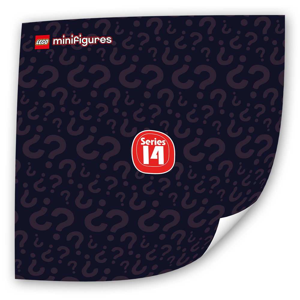 Fotoeinleger für Minifiguren Serie 14 (25x25 cm)