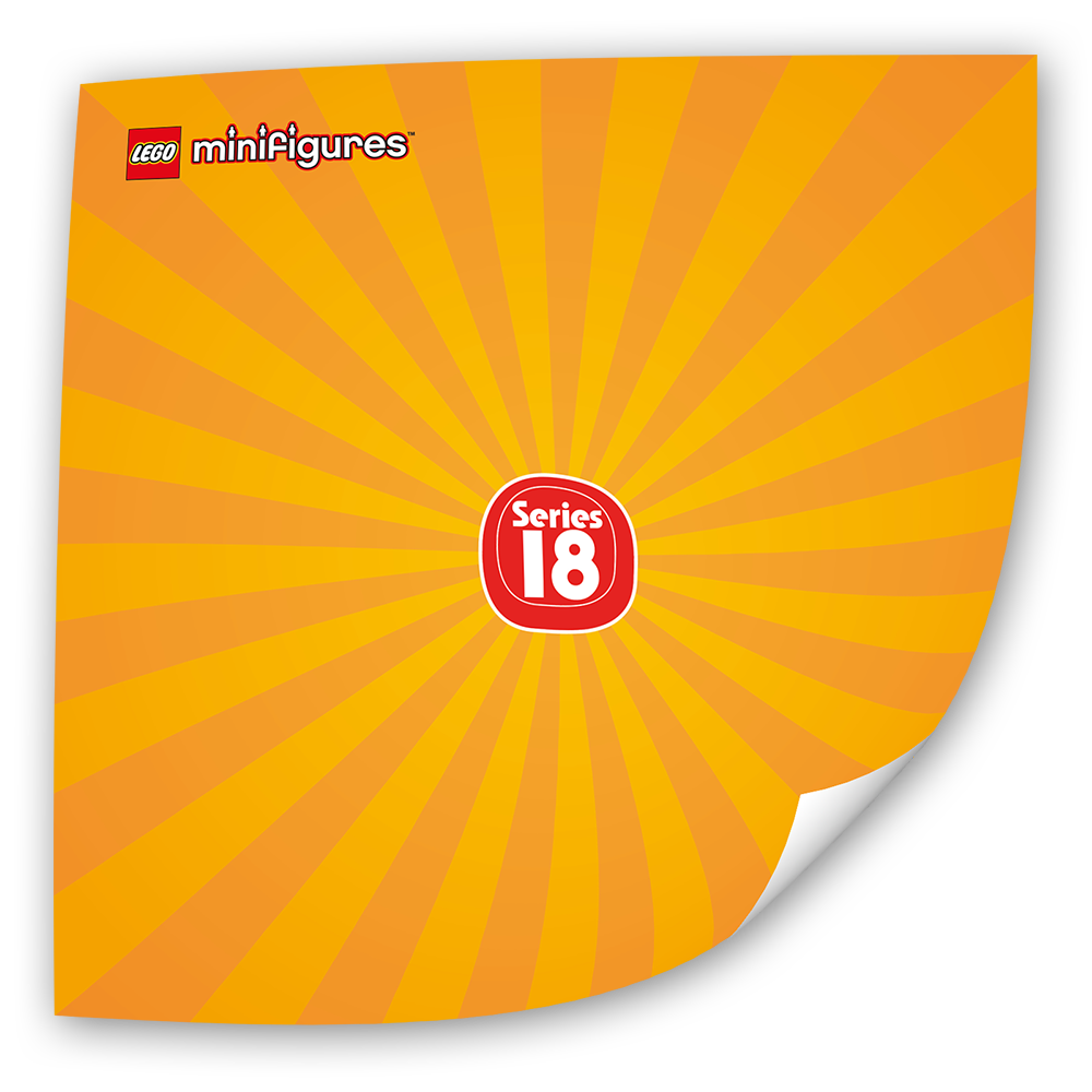 Fotoeinleger für Minifiguren Serie 18 (25x25 cm)