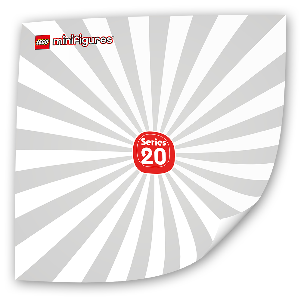Fotoeinleger für Minifiguren Serie 20 (25x25 cm)