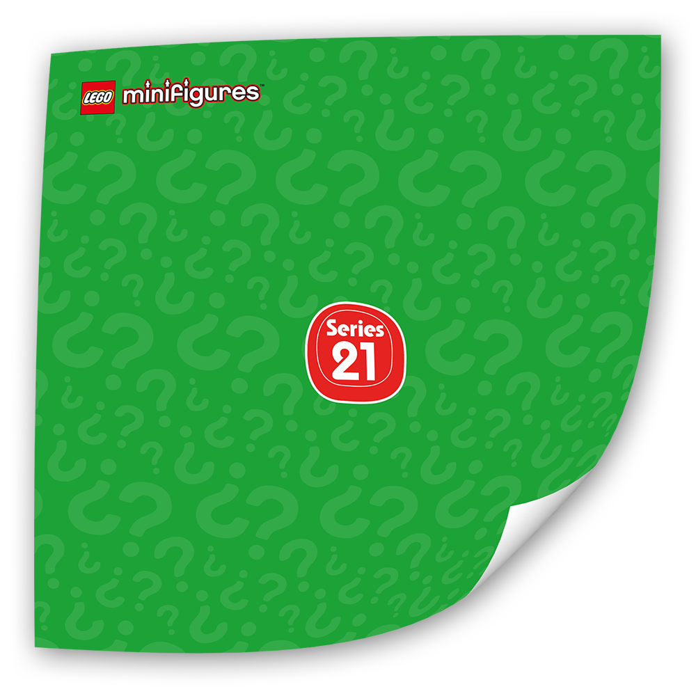 Fotoeinleger für Minifiguren Serie 21 (25x25 cm)