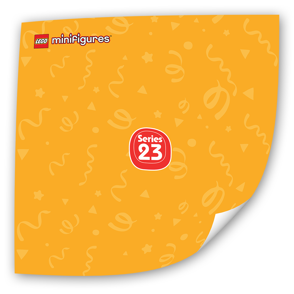 Fotoeinleger für Minifiguren Serie 23 (25x25 cm)
