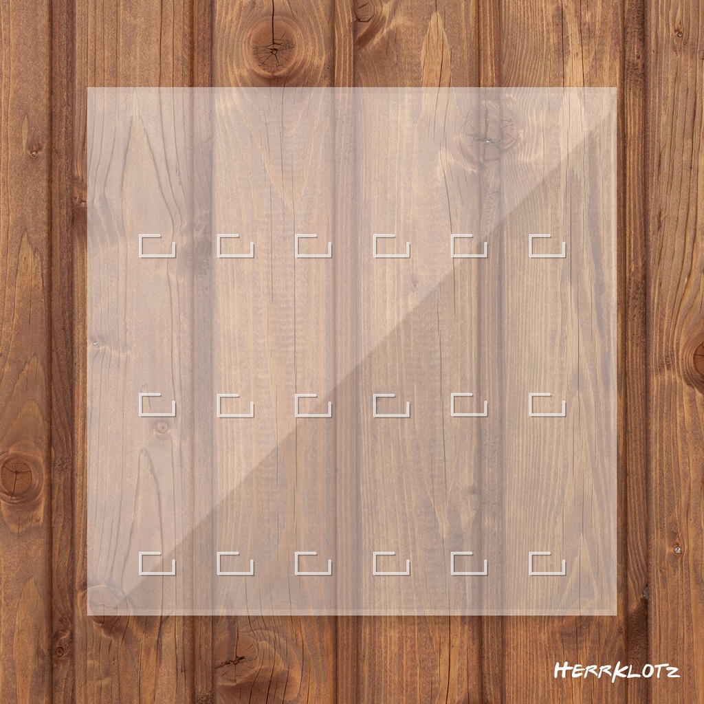 Acrylplatte 18er (25x25cm)