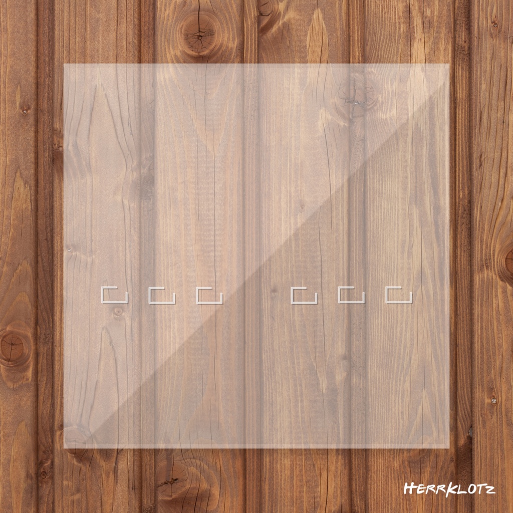 Acrylplatte 6er (25x25cm)