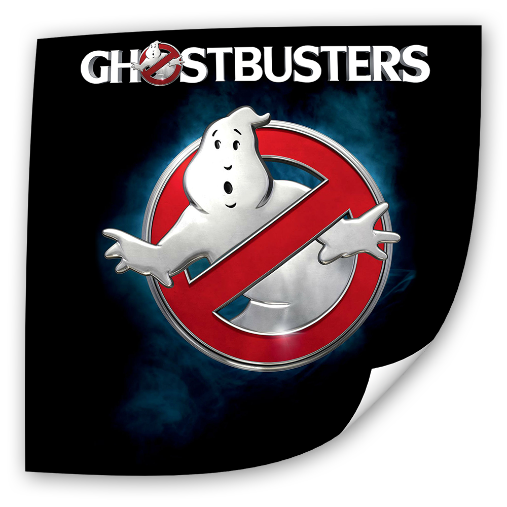 Fotoeinleger für Ghostbusters Minifiguren - Motiv: Logo 2016 (25x25 cm)