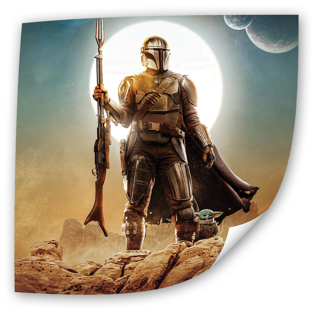 Fotoeinleger Star Wars - Mandalorian (25x25 cm)