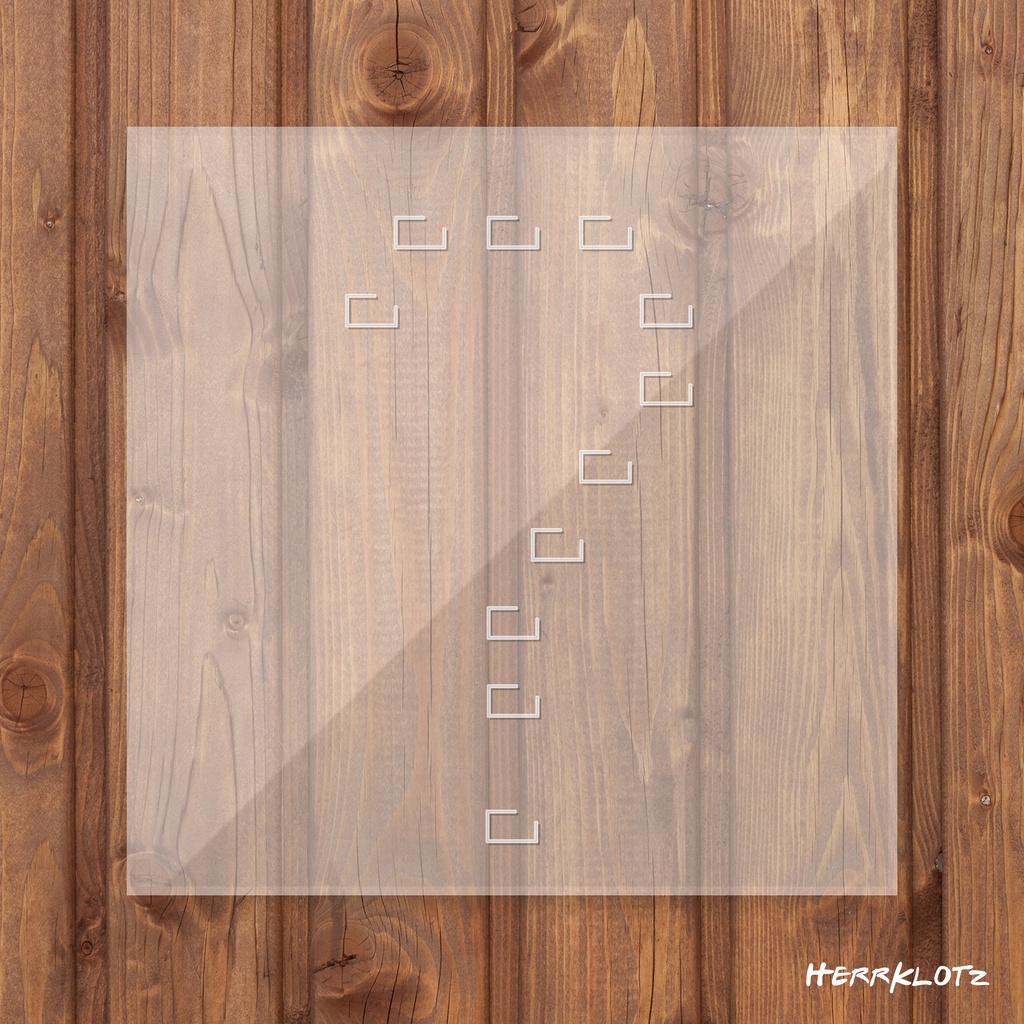 Acrylplatte selbst gestalten (25x25cm)