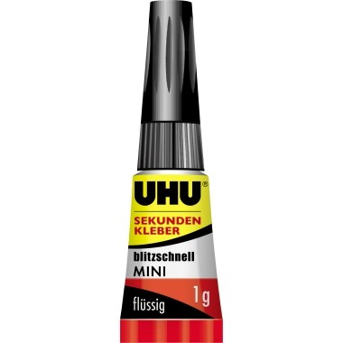 UHU Minis Sekundenkleber 1,0g, flüssig