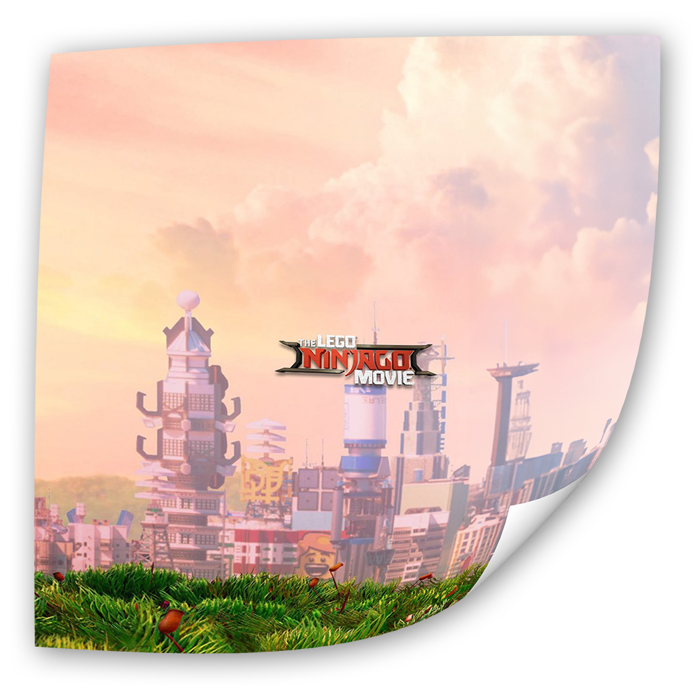 Fotoeinleger - Ninjago Movie - Version 1 (25x25 cm)