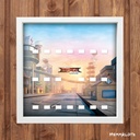 Displayrahmen für LEGO® Minifiguren - Ninjago Movie - Ver. 1