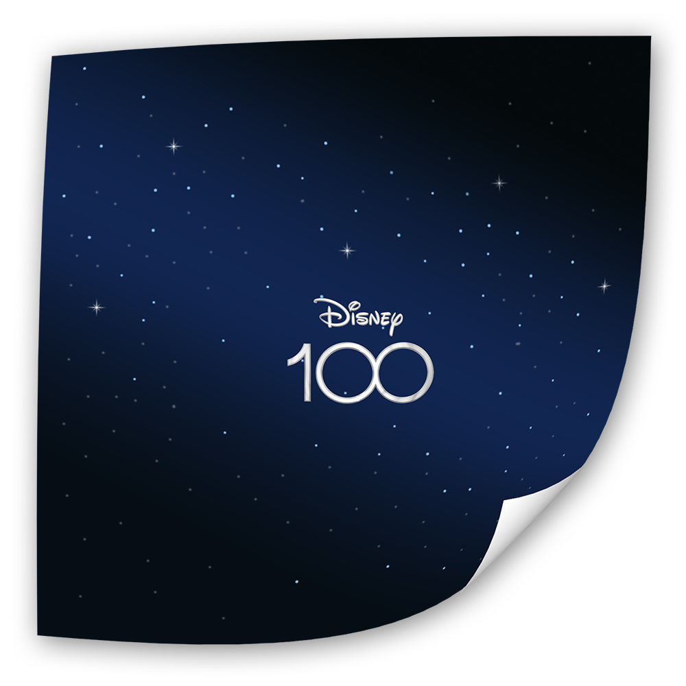 Fotoeinleger für Minifiguren Serie Disney 100 - Motiv 2 (25x25 cm)