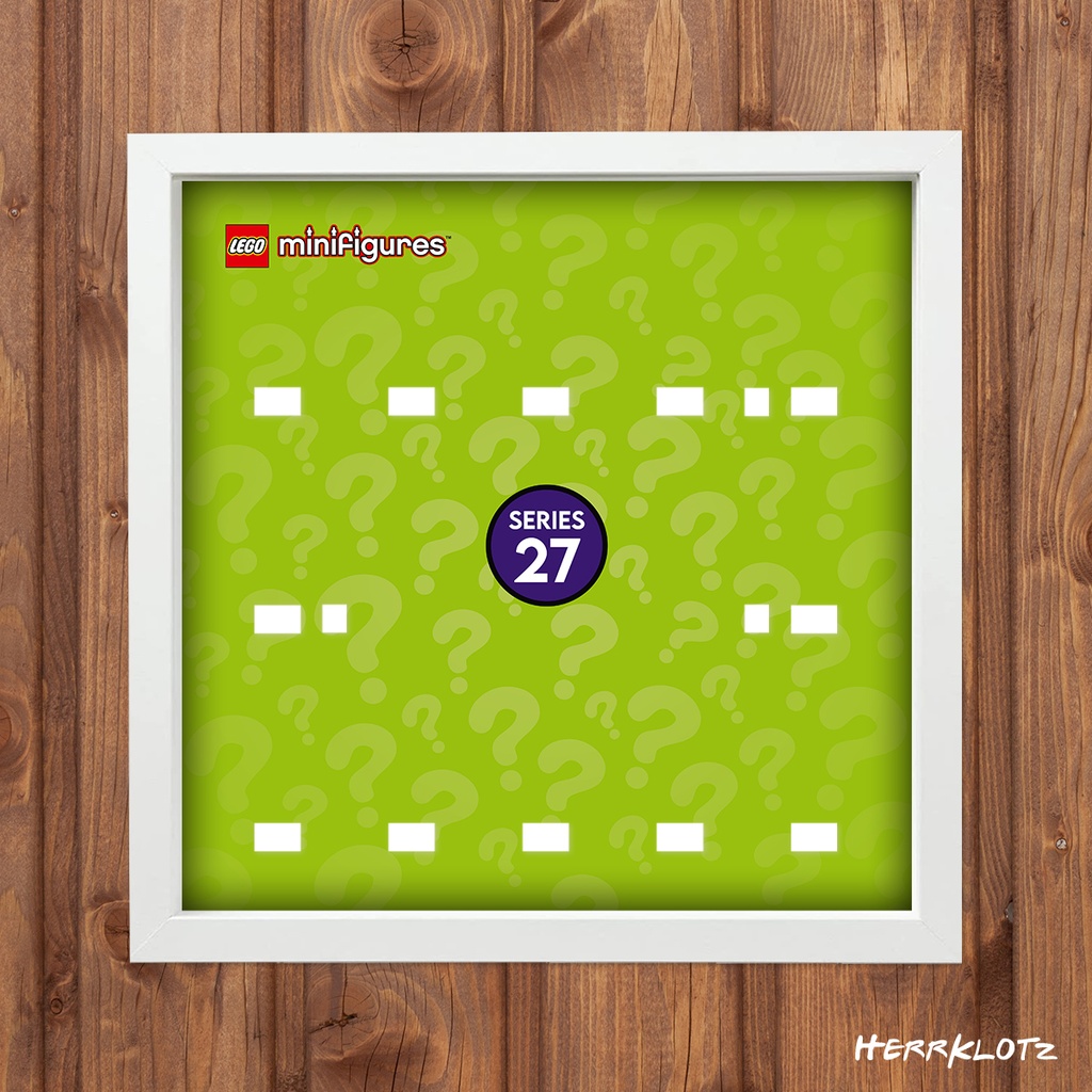 Displayrahmen für LEGO® Minifiguren Serie 27