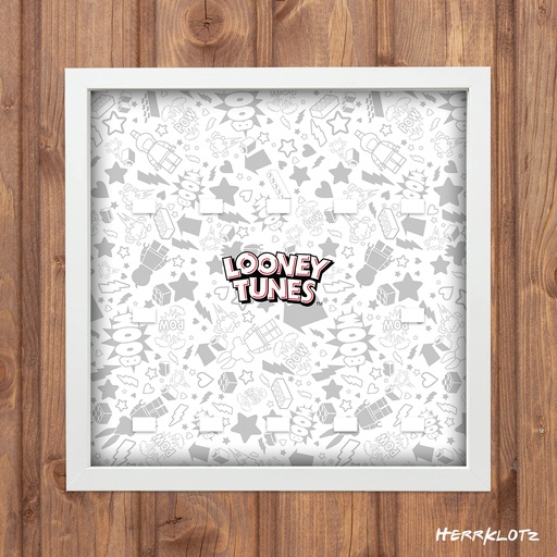Displayrahmen für LEGO® Minifiguren Serie Looney Tunes