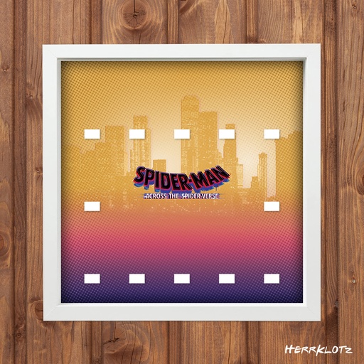 Displayrahmen für LEGO® Minifigurenserie Spiderman - Across the Spider-Verse 71050