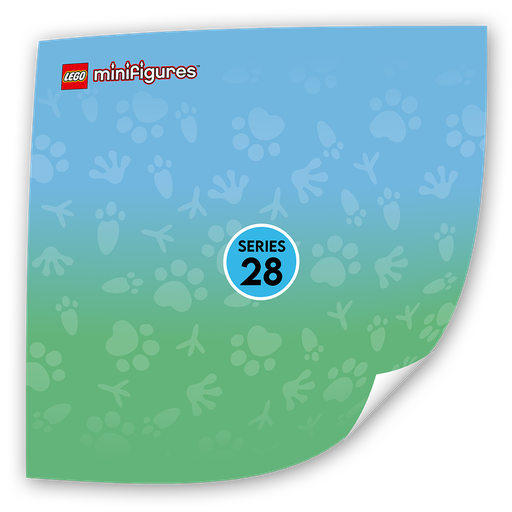 Fotoeinleger für Minifiguren Serie 28 (25x25 cm)