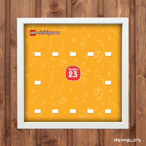 Displayrahmen für LEGO® Minifiguren Serie 23